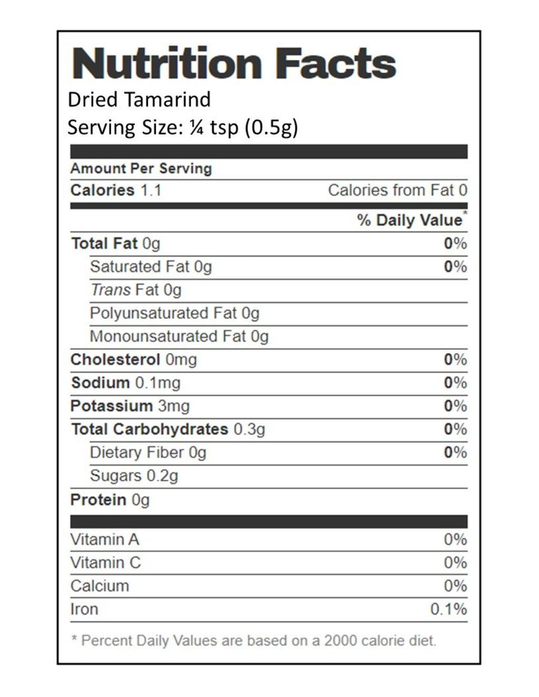 Tamarind Slab (block) Seedless - 33035