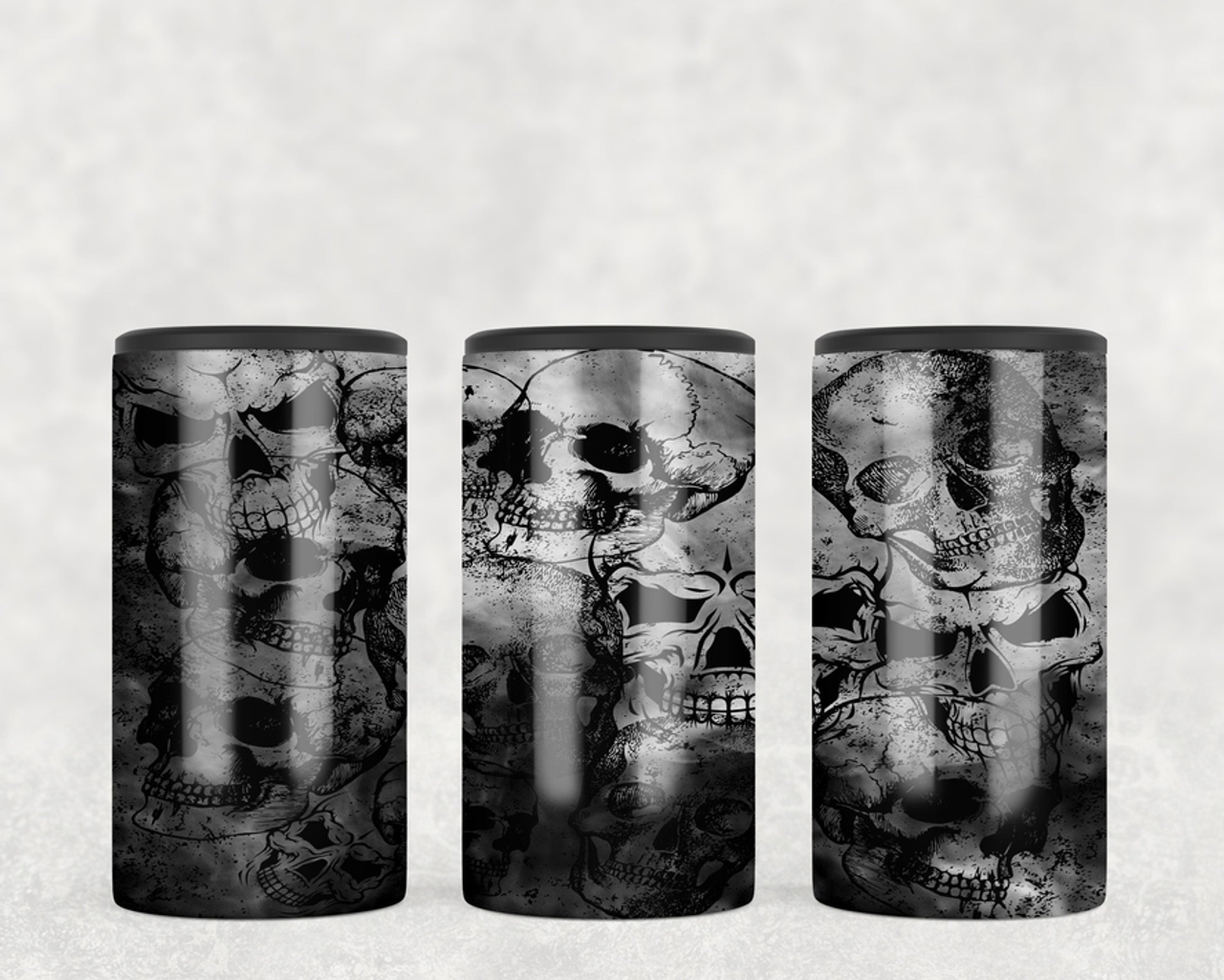Skulls  Steel can hugger - optional speaker