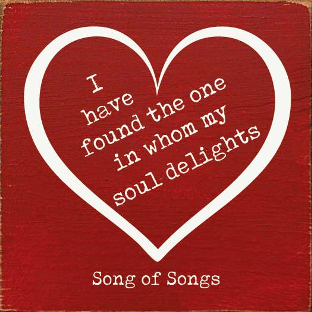 I Have Found The One In Whom My Soul Delights -Song Of Songs - S002084B002469P001617V000