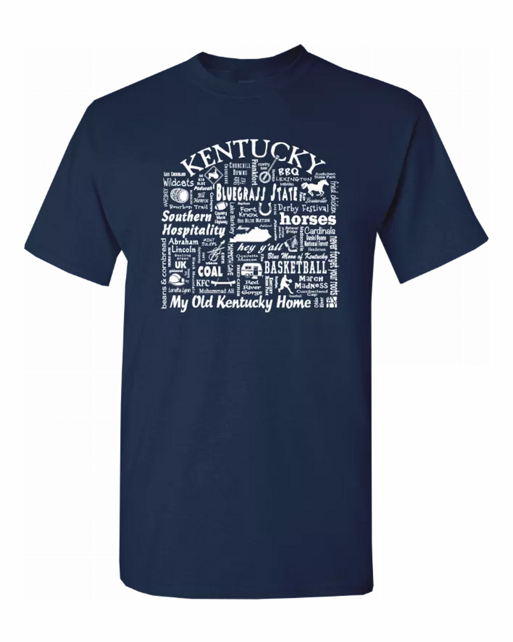 US State Destination Unisex T-shirt - Where Life Takes You (K-M) - S001839B002277P000014V567
