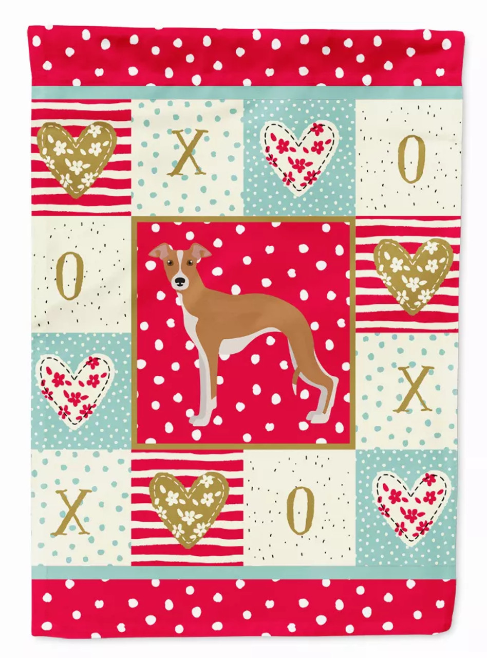 Dog Love Flag Garden Size - S000213B001695P010475V000