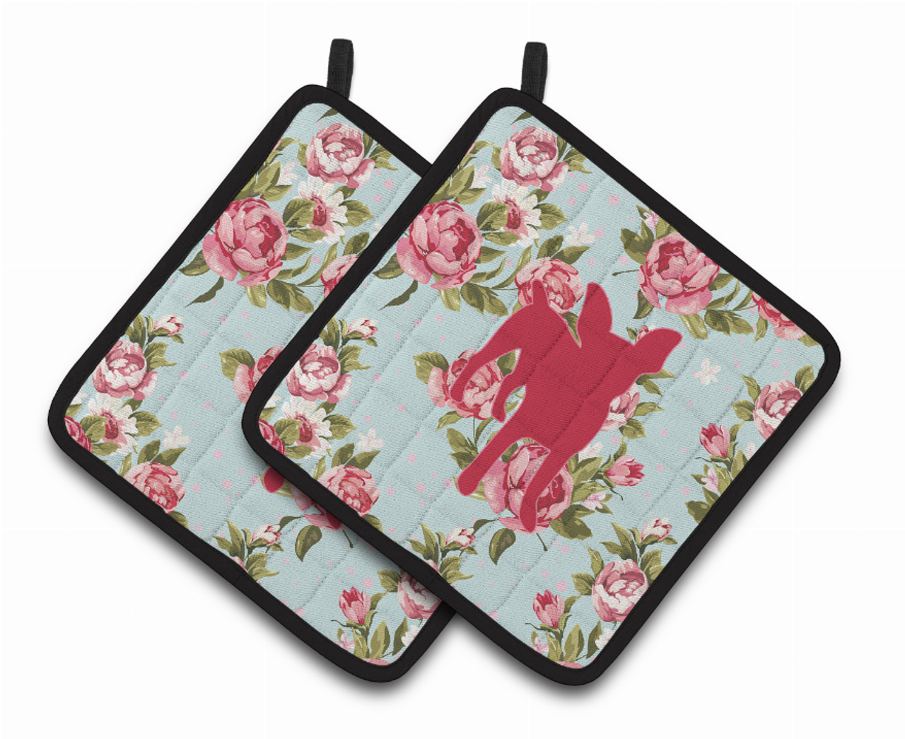 Dog Art Pair of Pot Holders - S000213B001695P068652V028