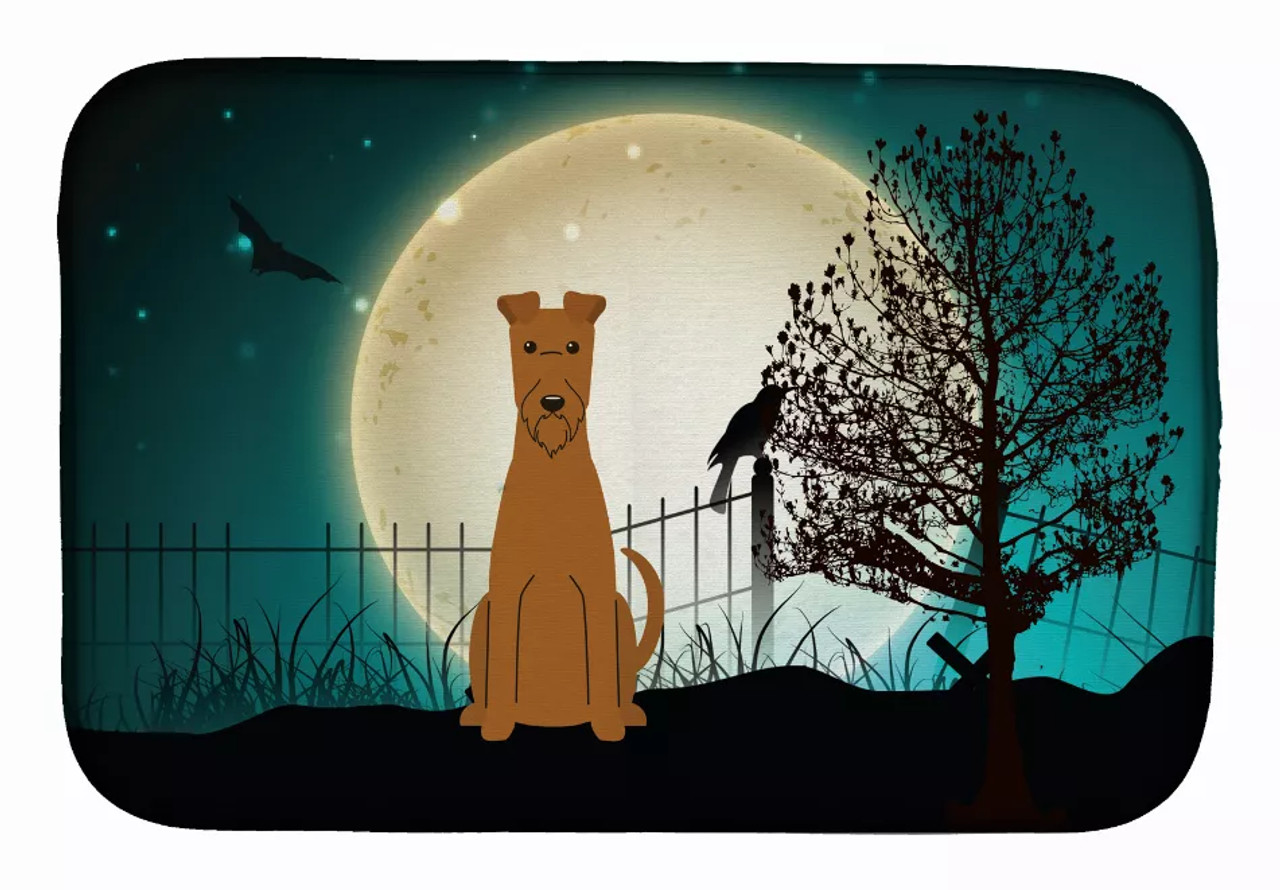 Halloween Dog Dish Drying Mat - S000213B001695P115606V010