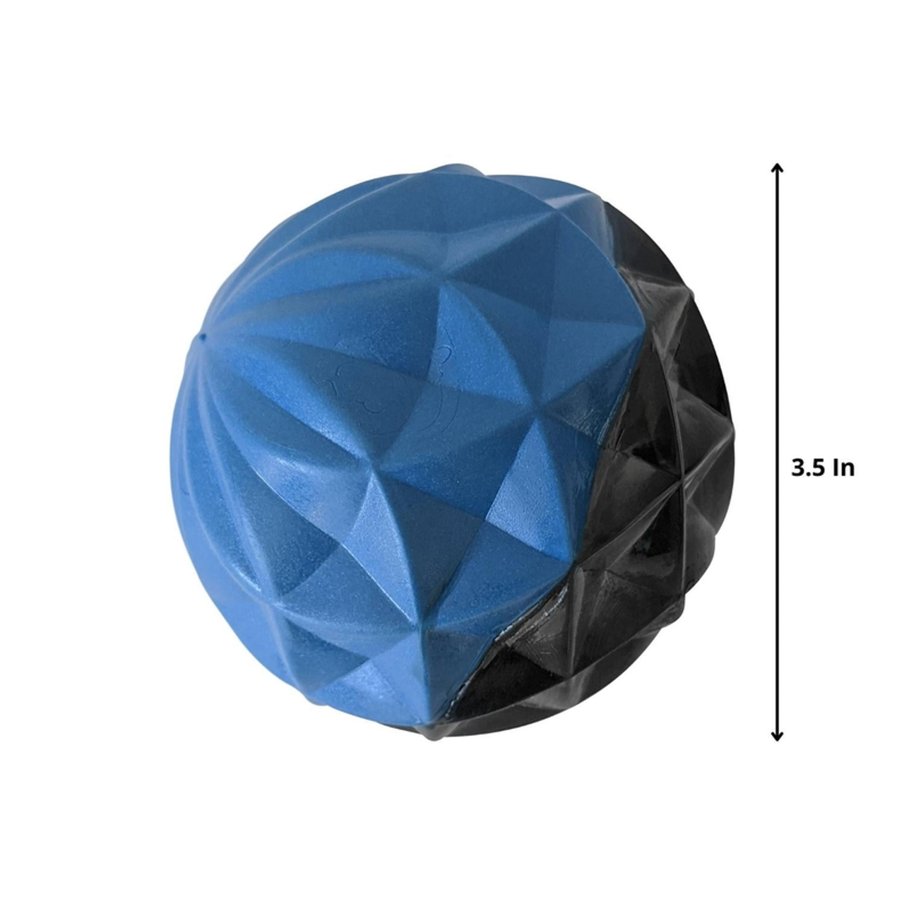 Geometric Design Textured Ball Dog Chew Toy