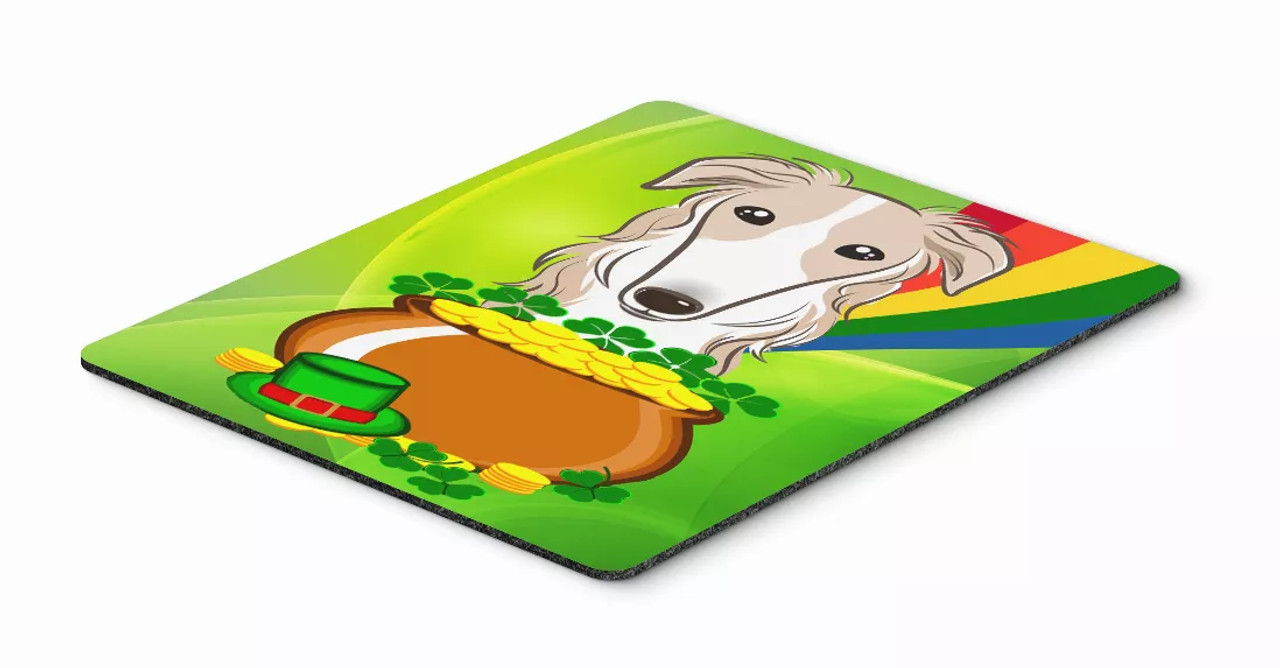 Dog Breed St. Patrick's Day Mouse Pad, Hot Pad or Trivet - S000213B001695P061439V000
