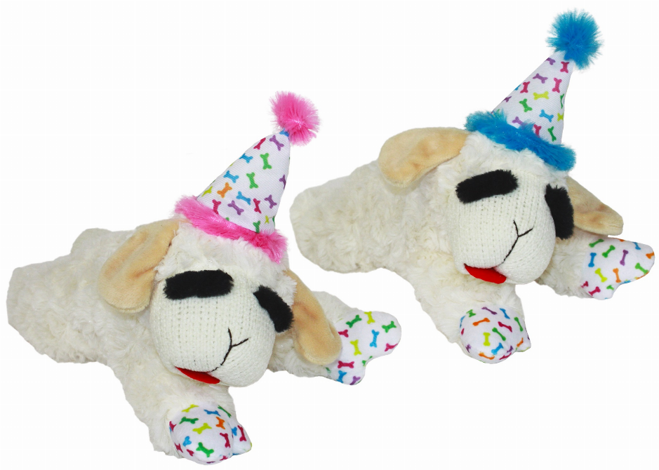 Multipet Lamb Chop with Birthday Hat