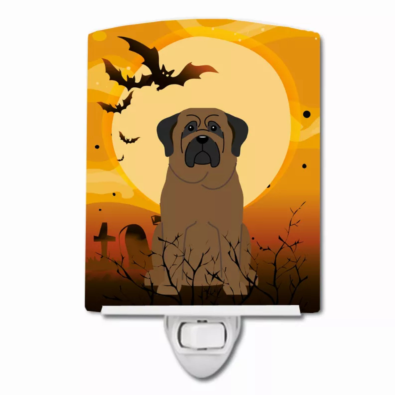 Halloween Design with Dog Ceramic Night Light - S000213B001695P099887V000