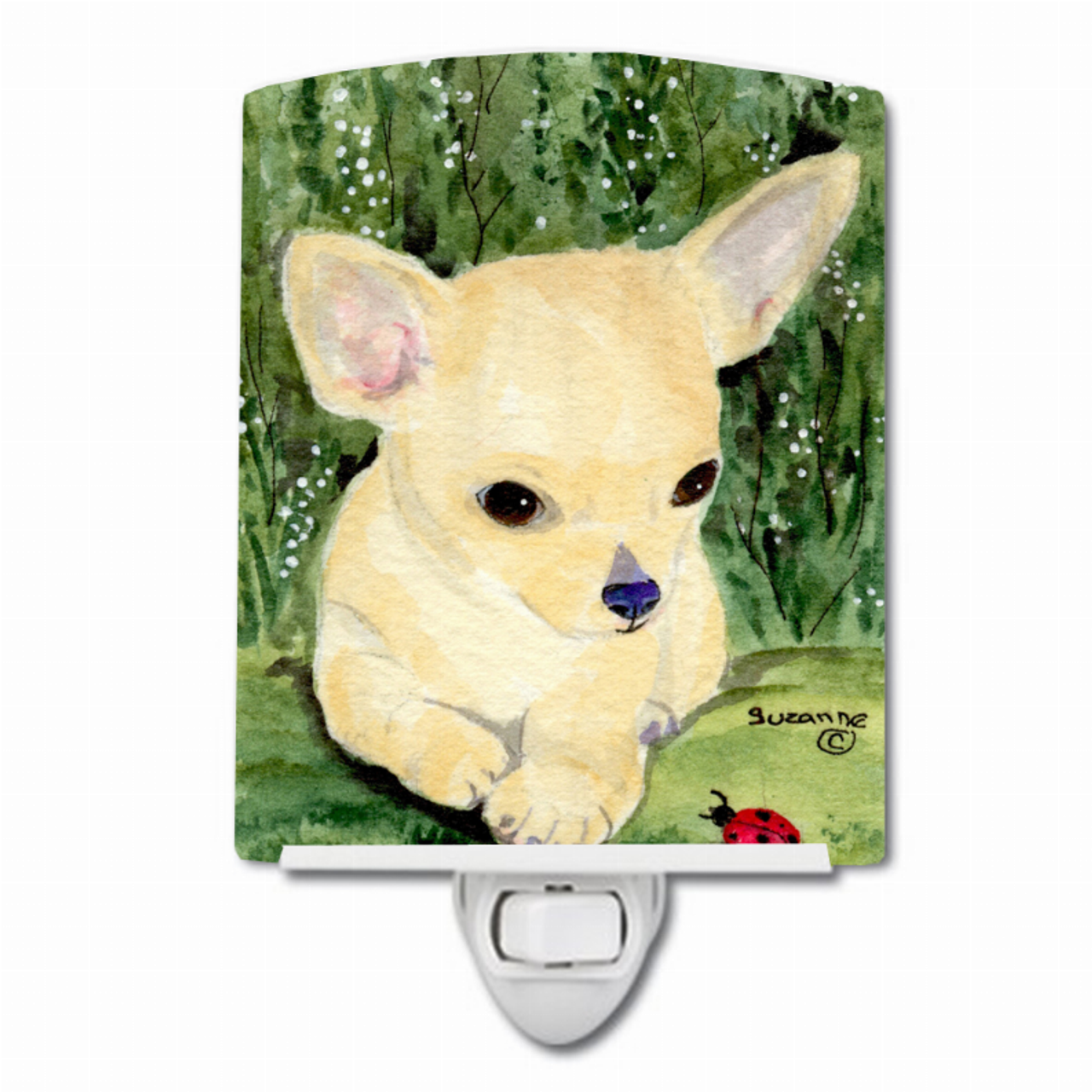 Dog Art Ceramic Night Light - SS1010CNL