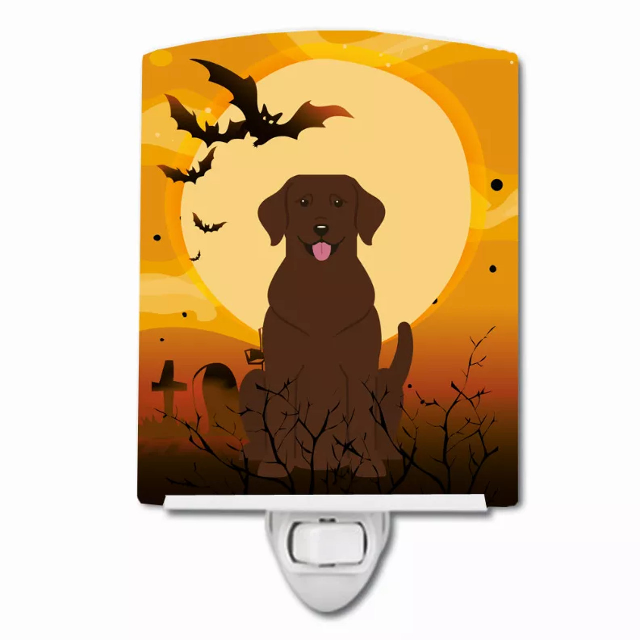 Halloween Design with Dog Ceramic Night Light - S000213B001695P099859V000