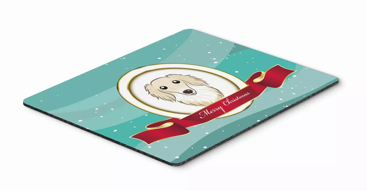 Dog Breed Merry Christmas Mouse Pad, Hot Pad or Trivet - S000213B001695P055818V000