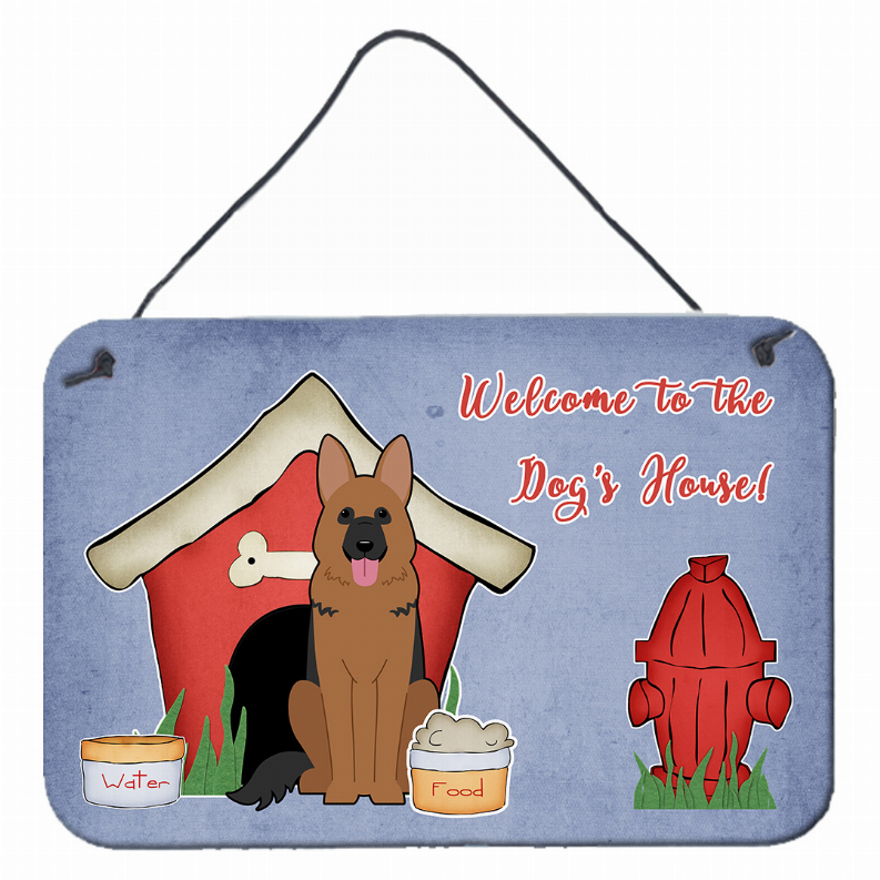 Dog House Collection Design with Dog Wall or Door Hanging Prints - BB2821DS812
