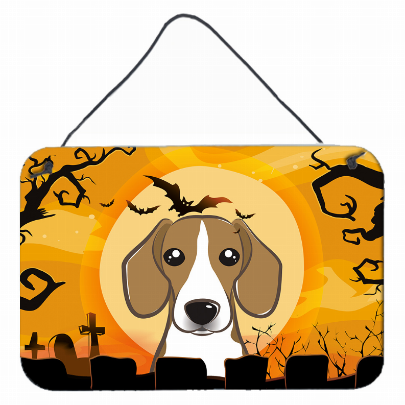 Halloween Design with Dog Wall or Door Hanging Prints - S000213B001695P057402V000