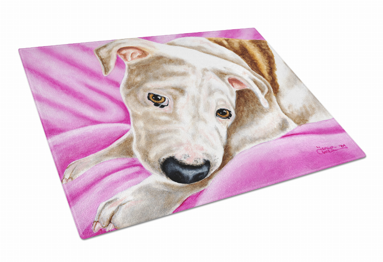 Dog Glass Cutting Board Large - AMB1413LCB