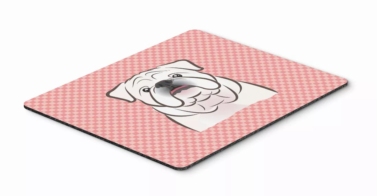 Checkerboard Design with Dog Mouse Pad, Hot Pad or Trivet - S000213B001695P044225V000
