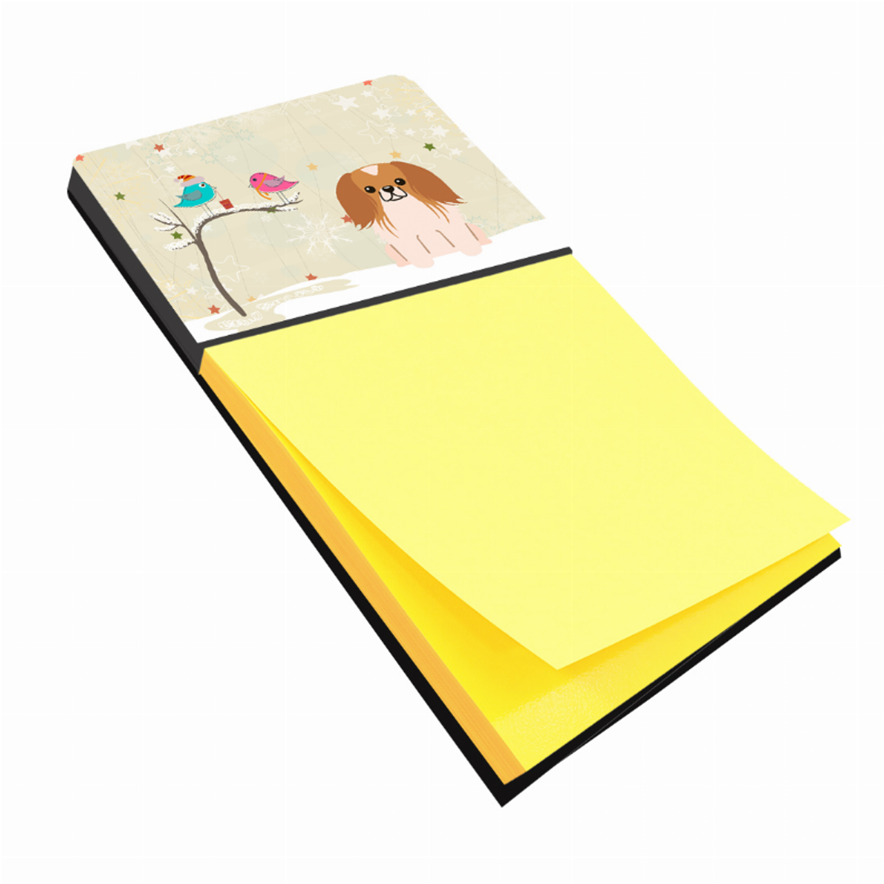 Seasonal Holiday Dog Art Sticky Note Holder - BB2575SN