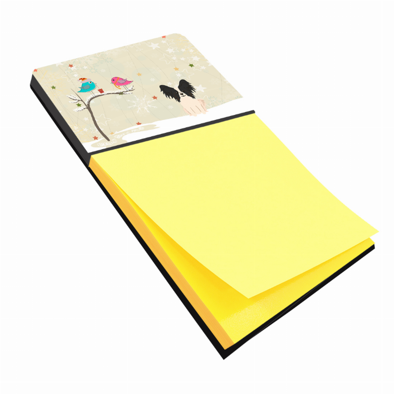 Seasonal Holiday Dog Art Sticky Note Holder - BB2548SN