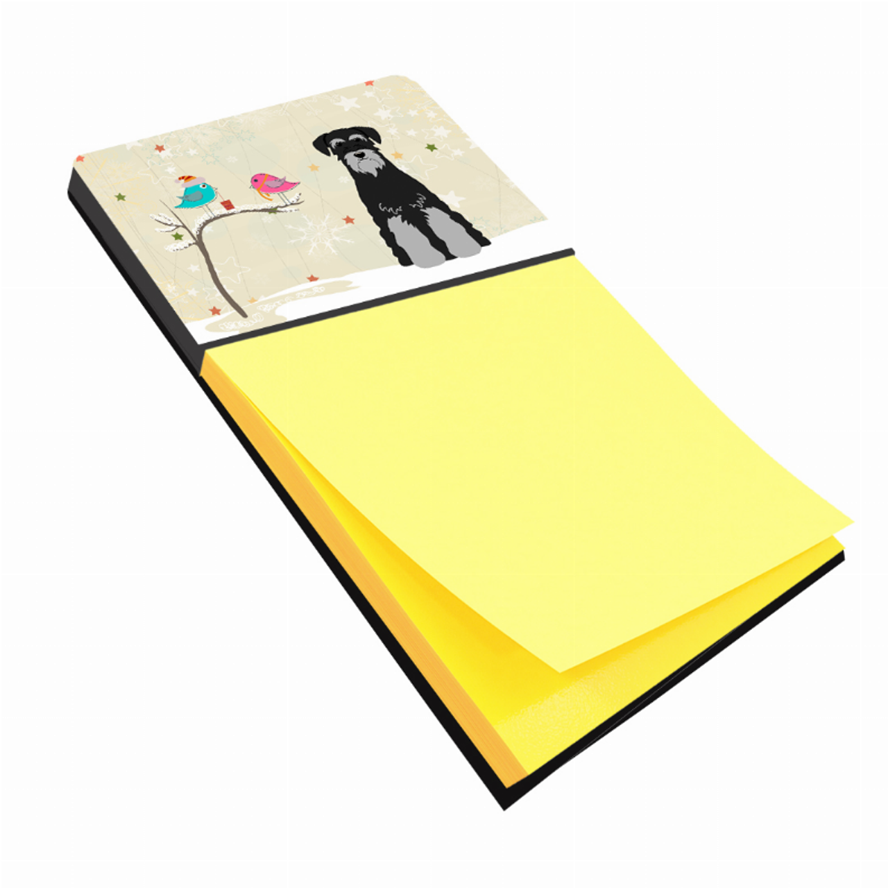 Seasonal Holiday Dog Art Sticky Note Holder - BB2506SN