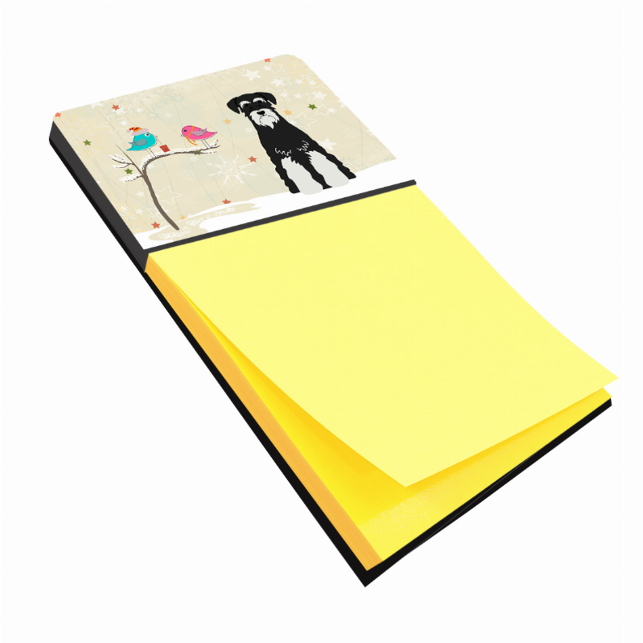 Seasonal Holiday Dog Art Sticky Note Holder - BB2505SN