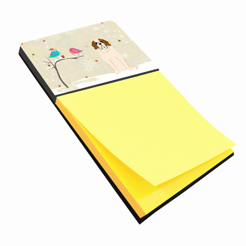 Seasonal Holiday Dog Art Sticky Note Holder - BB2507SN
