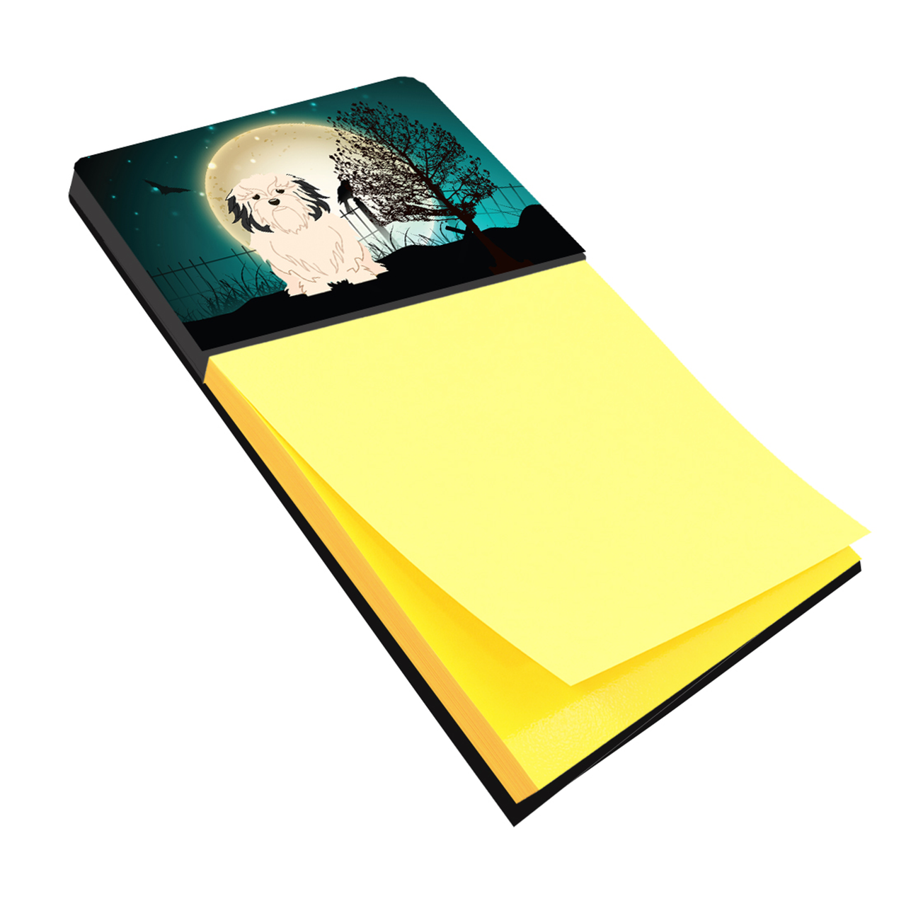 Seasonal Holiday Dog Art Sticky Note Holder - S000213B001695P070657V016