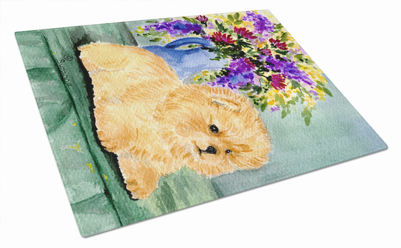 Dog Breed Glass Cutting Board Large - SS8302LCB