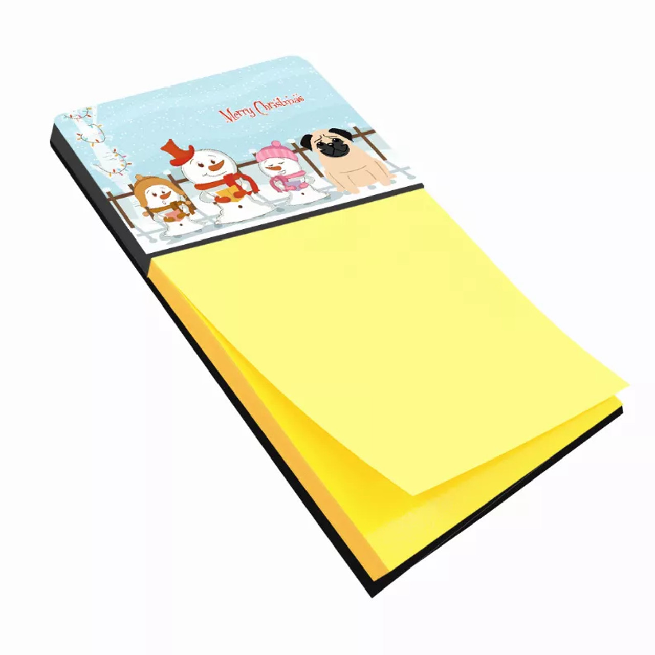 Seasonal Holiday Dog Art Sticky Note Holder - S000213B001695P070657V042