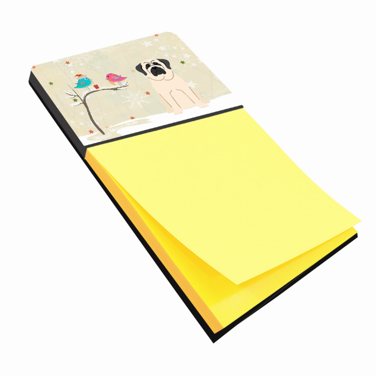 Seasonal Holiday Dog Art Sticky Note Holder - BB2489SN
