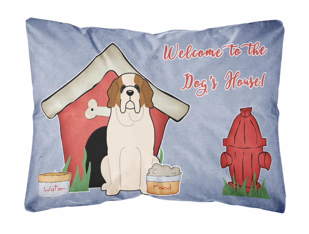 Dog House Collection Canvas Fabric Decorative Pillow - S000213B001695P071687V000