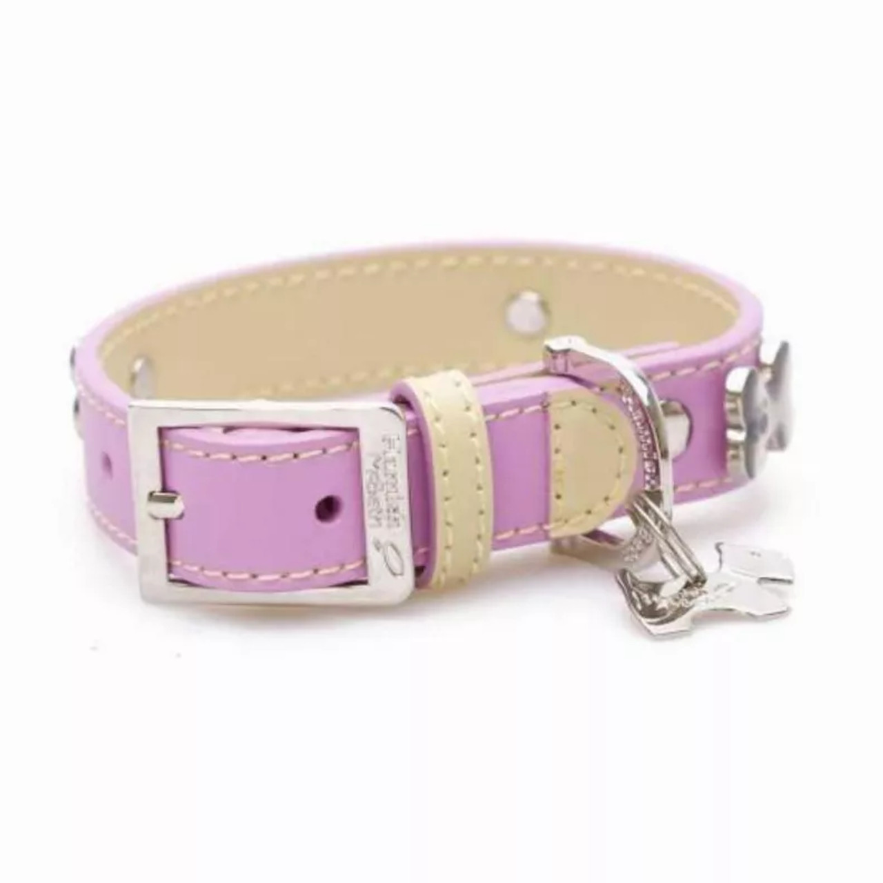 Bones Bling Dog Collar (Red, Pink) - S001238B001861P000003V003