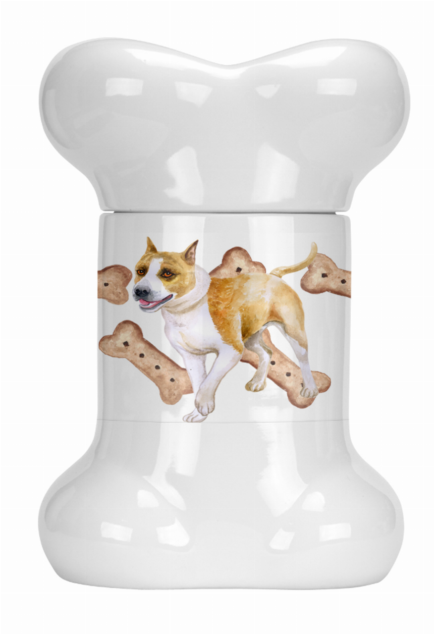 Dog on Bone Shaped Treat Jar - S000213B001695P116214V003
