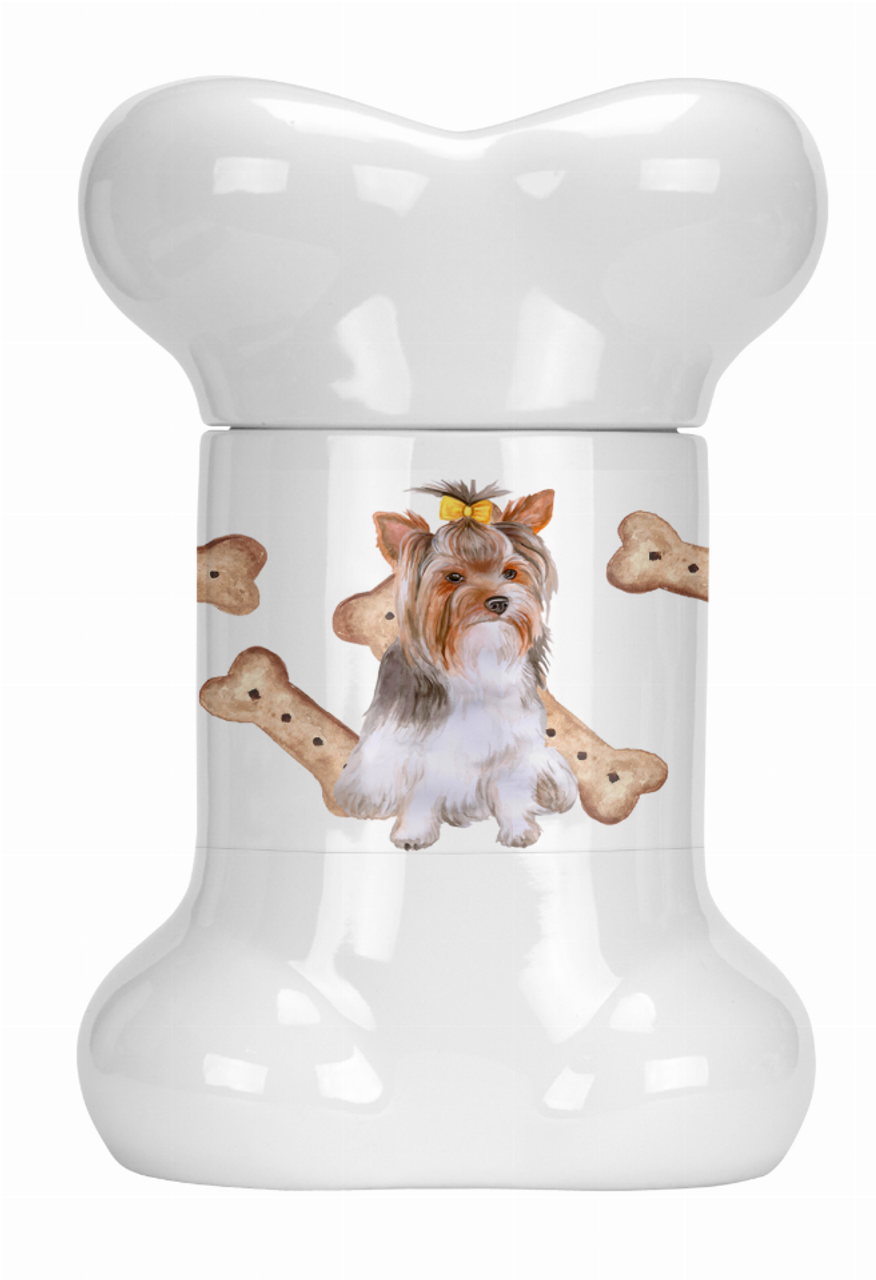 Dog on Bone Shaped Treat Jar - S000213B001695P116214V017