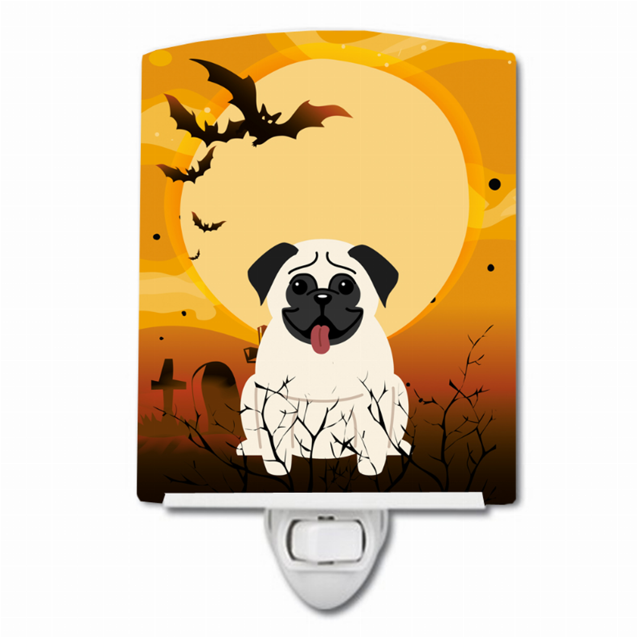 Halloween Design with Dog Ceramic Night Light - S000213B001695P099807V000