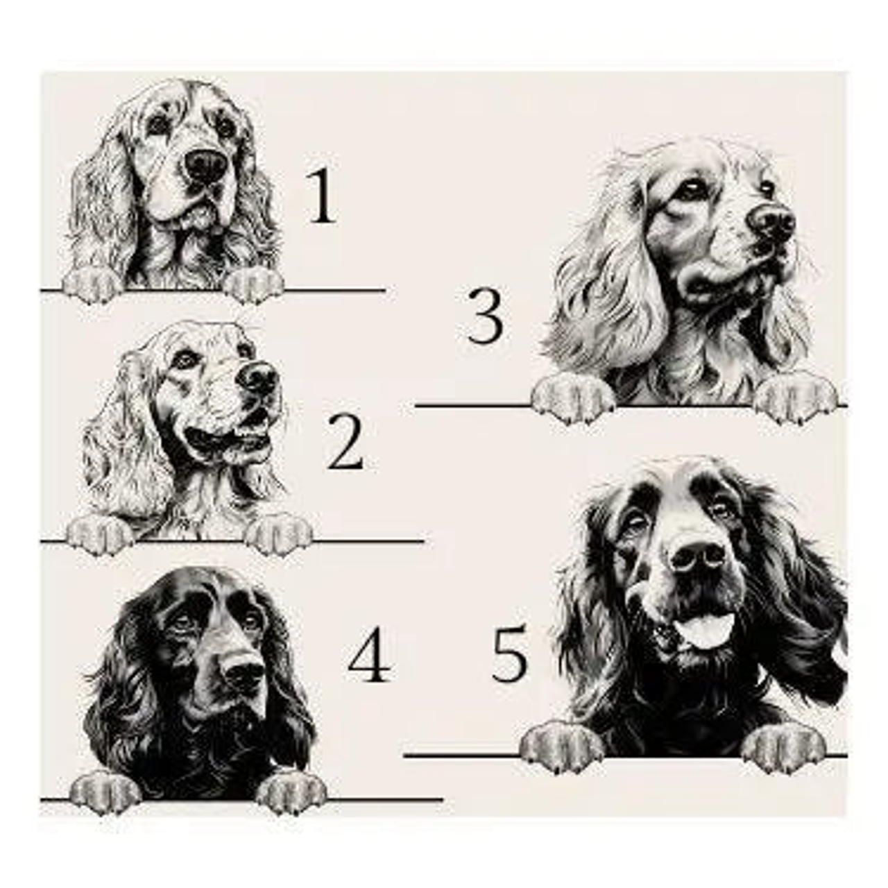 The Cocker Spaniel - Dog Breed Soy Wax Melts for Wax Warmers