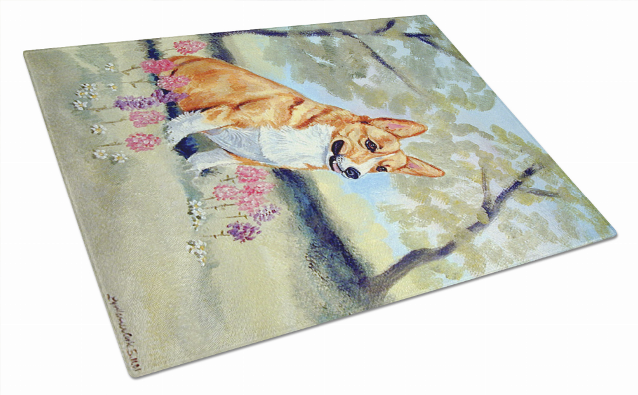 Dog Glass Cutting Board Large - 7054LCB