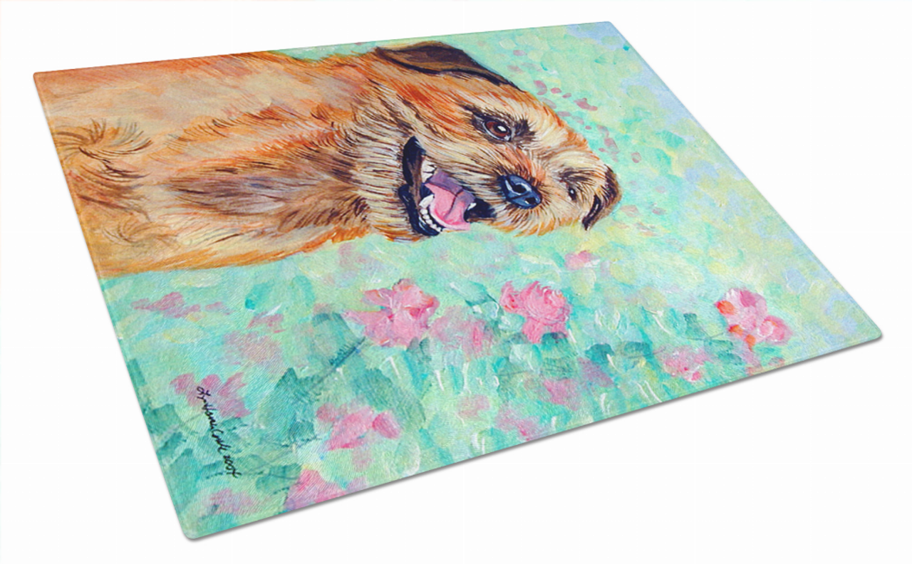 Dog Glass Cutting Board Large - 7228LCB