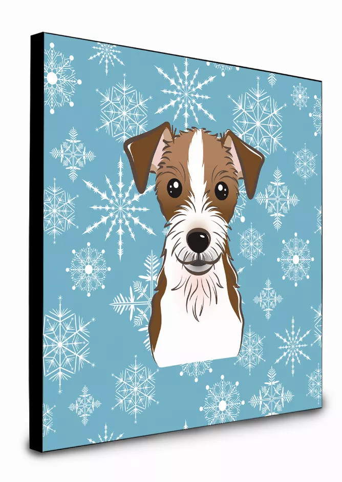 Snowflake Dog Artwork Wall Panel - BB1636UP88