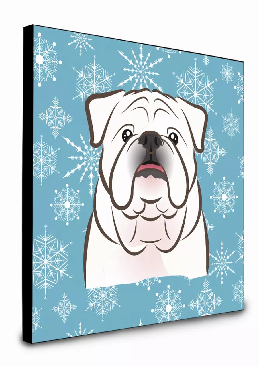 Snowflake Dog Artwork Wall Panel - S000213B001695P014410V019