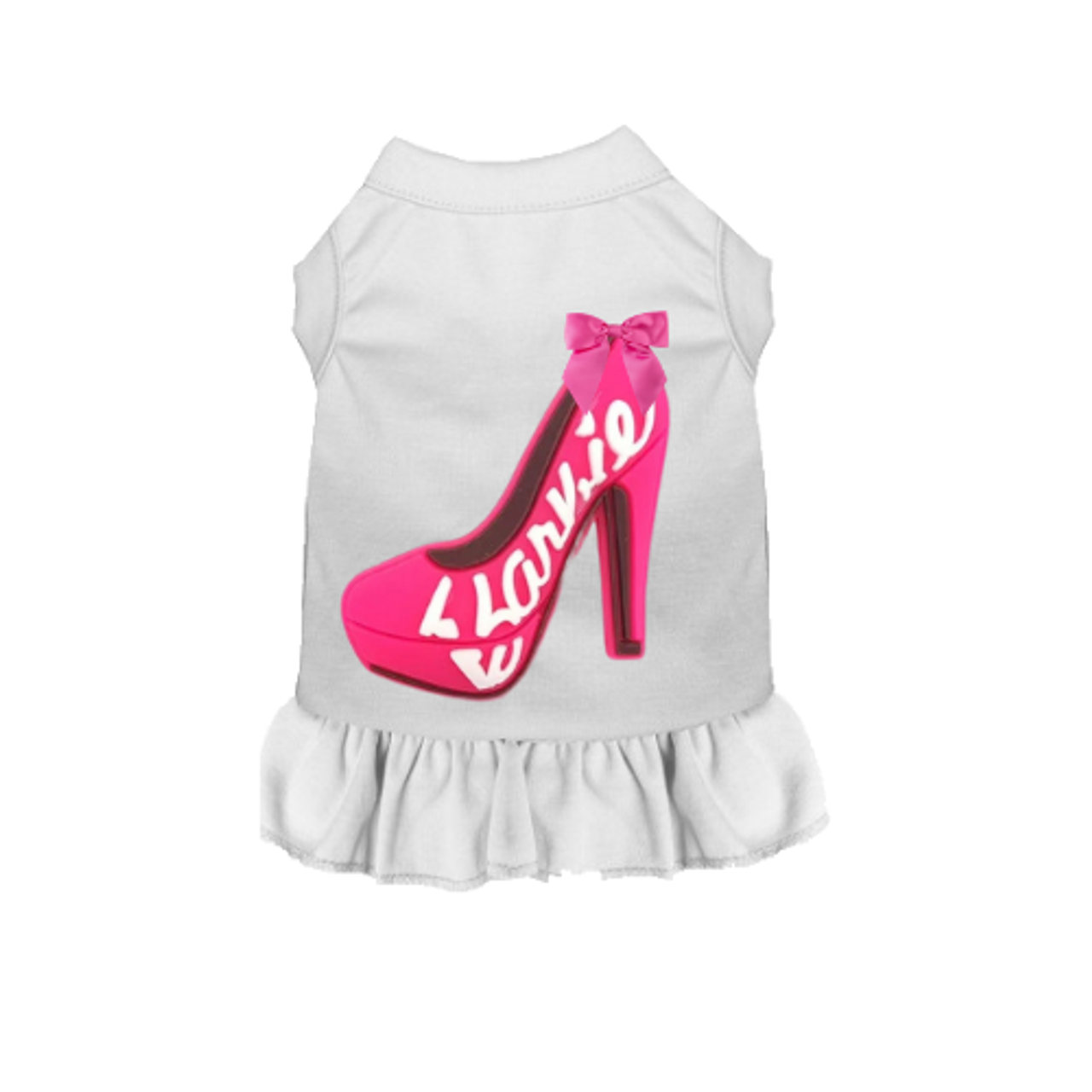 Barbie Heel- Dog Dress - b5a-brbi-heel-blk40