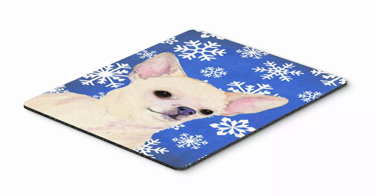 Christmas Dog Breed Mouse Pad, Hot Pad or Trivet - S000213B001695P026672V008