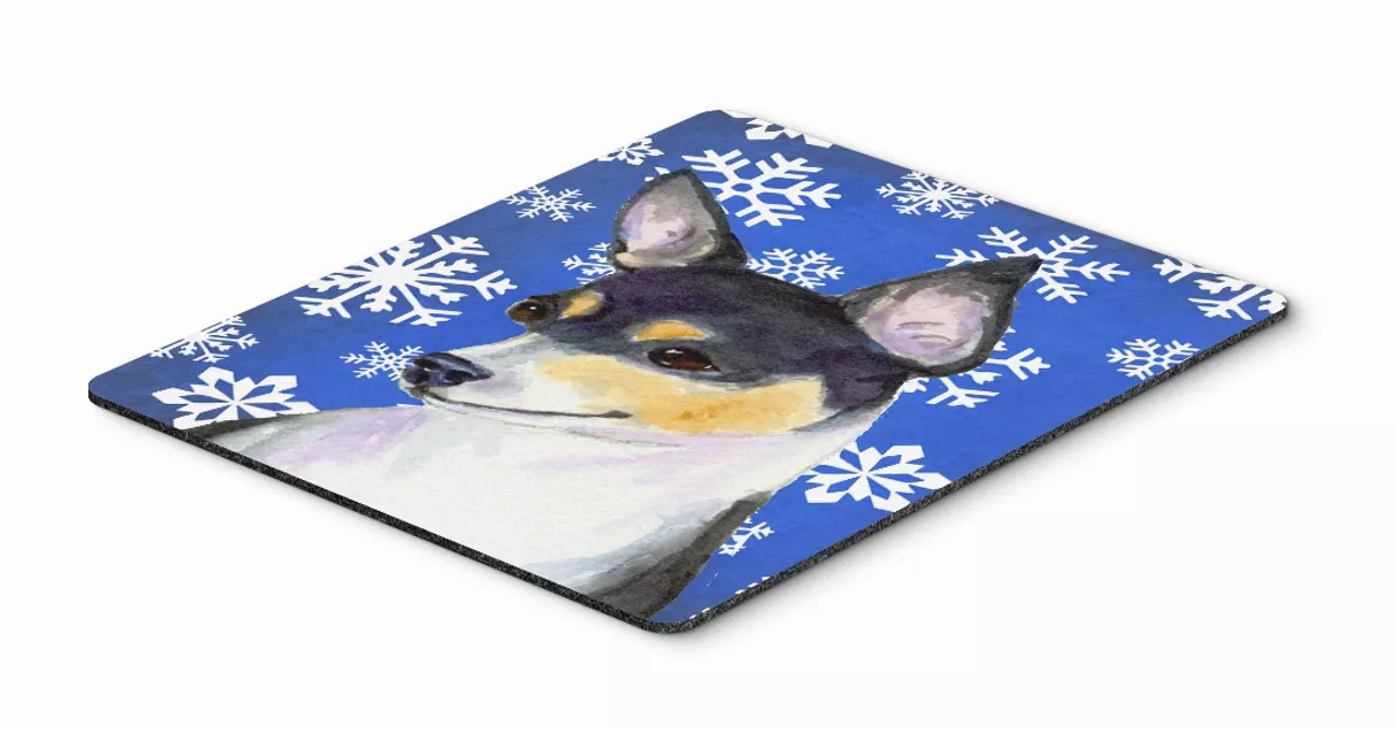 Christmas Dog Breed Mouse Pad, Hot Pad or Trivet - S000213B001695P026672V011