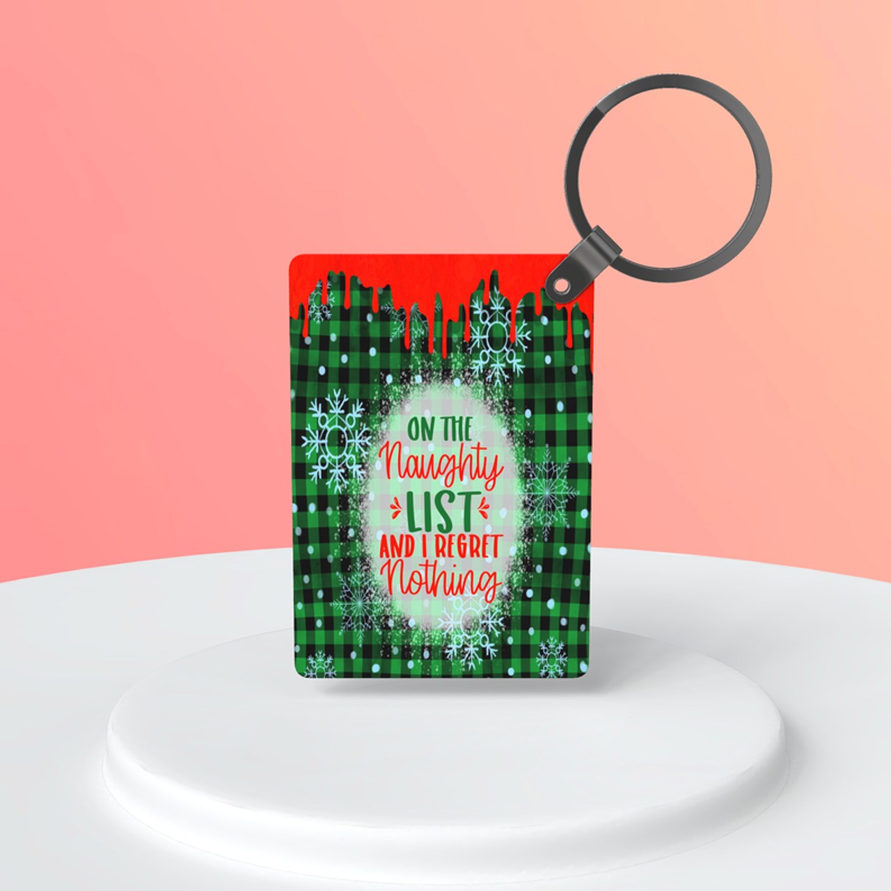 On The Naughty List|Keychain