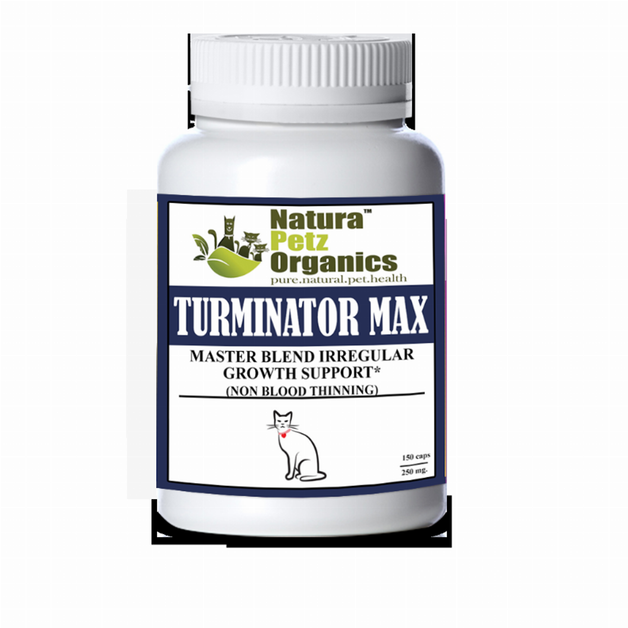 Turminator Max* Master Blend Irregular Growth Support (Non Blood Thinning) For Dogs & Cats* Turminator Max* Master Blend Irregular Growth Support (Non Blood Thinning) For Dogs & Cats*
