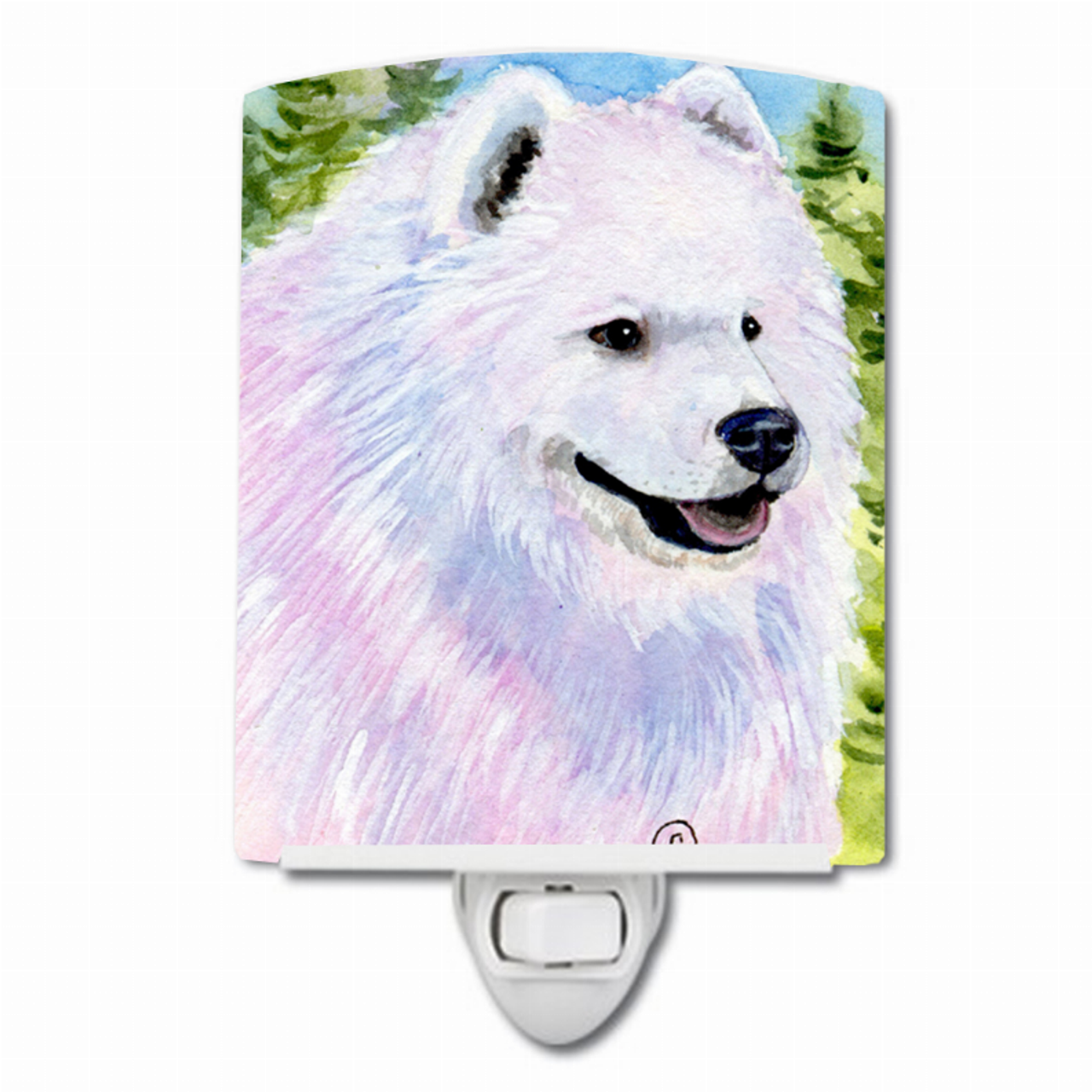 Dog Art Ceramic Night Light - SS8755CNL