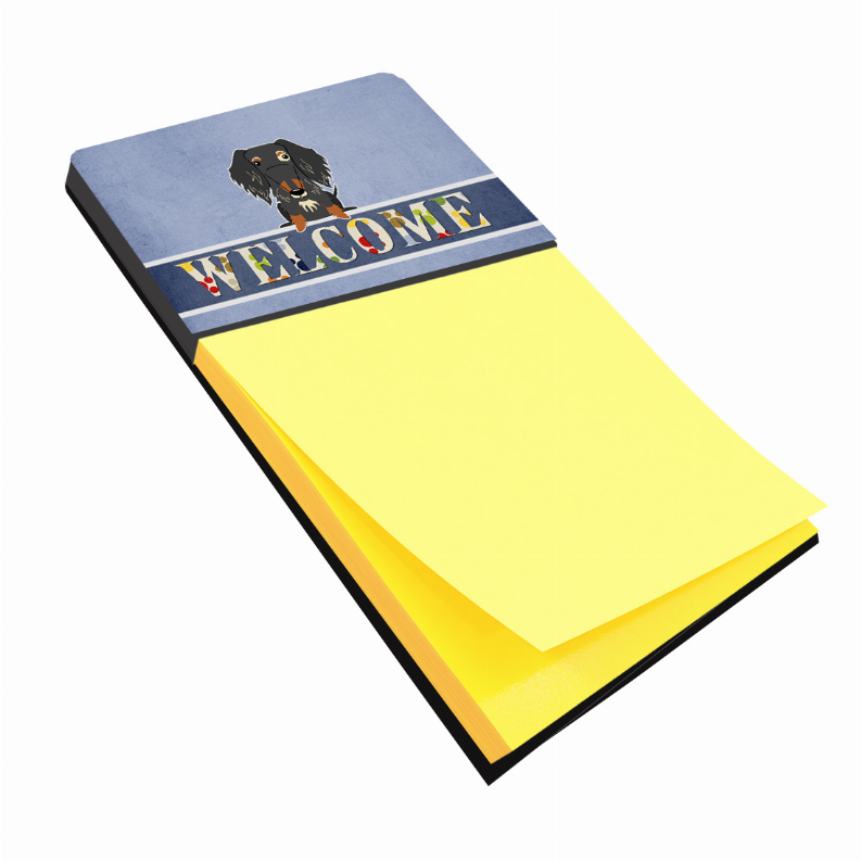 Welcome Design with Dog Sticky Note Holder - BB5709SN
