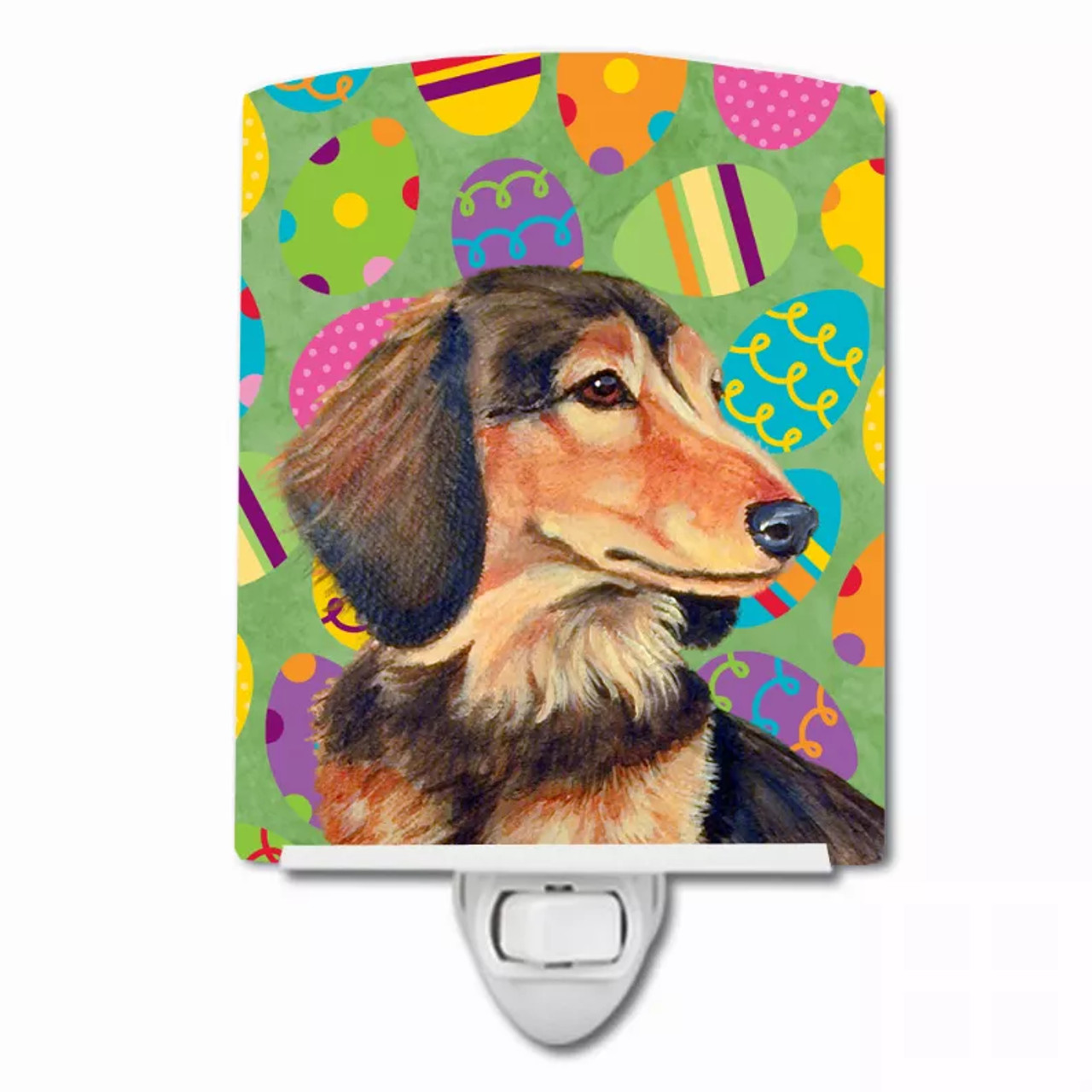 Easter Eggtravaganza Dog Art Ceramic Night Light - S000213B001695P102560V000