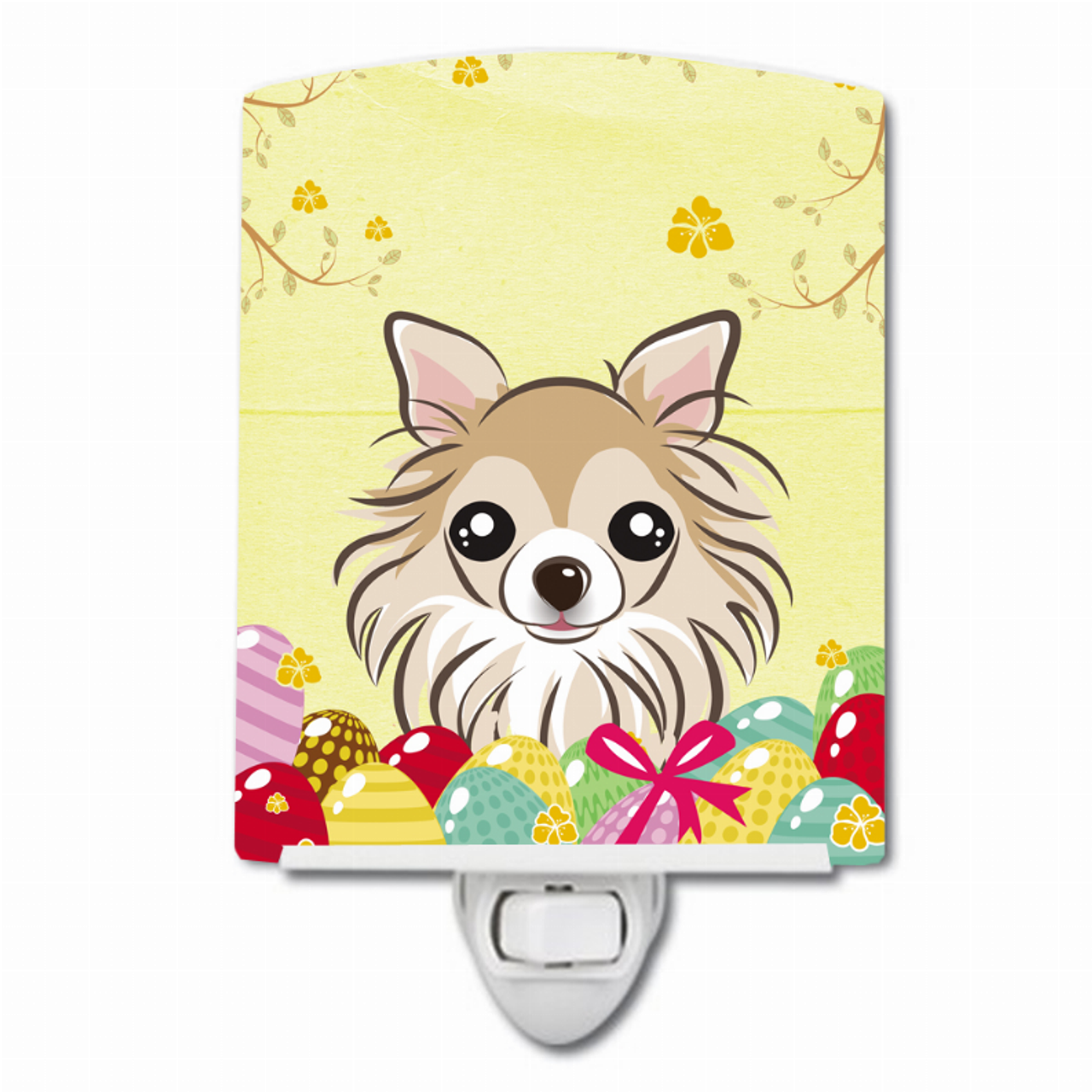 Easter Egg Hunt Design with Dog Ceramic Night Light - S000213B001695P099264V000