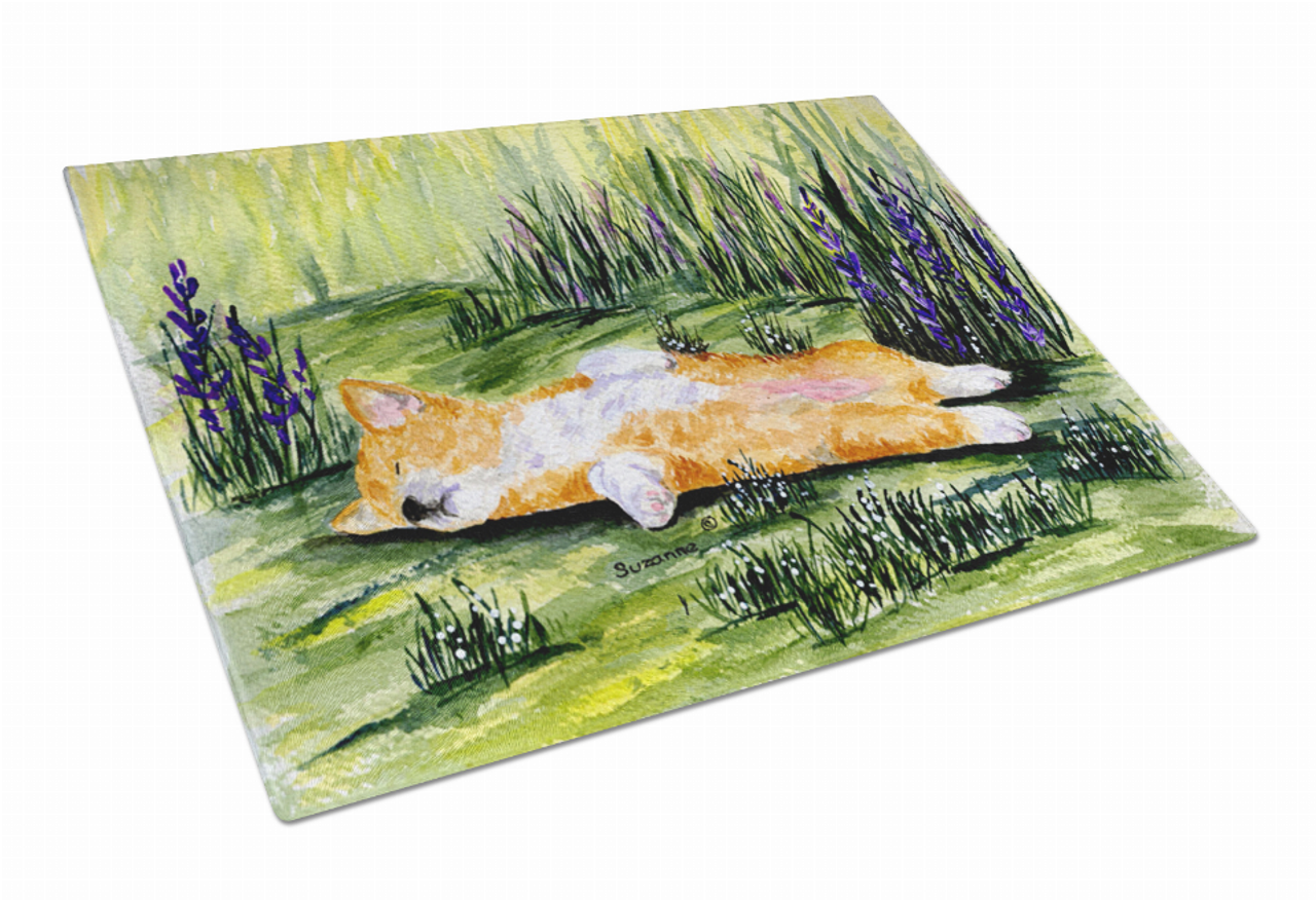 Dog Breed Glass Cutting Board Large - S000213B001695P123707V021