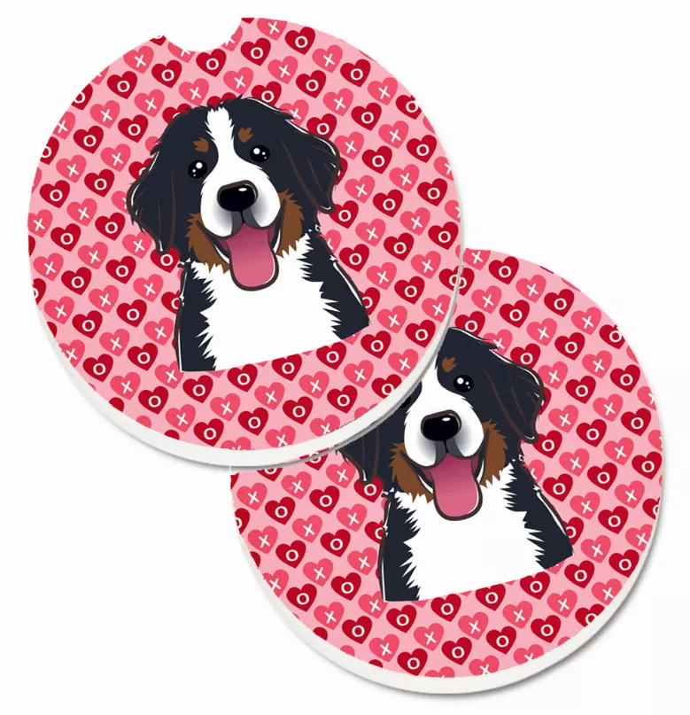 Dog Themed Cup Holder Car Coasters (Set of 2) - S000213B001695P076408V102