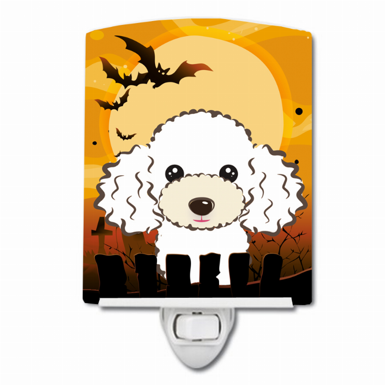 Halloween Design with Dog Ceramic Night Light - S000213B001695P099208V000