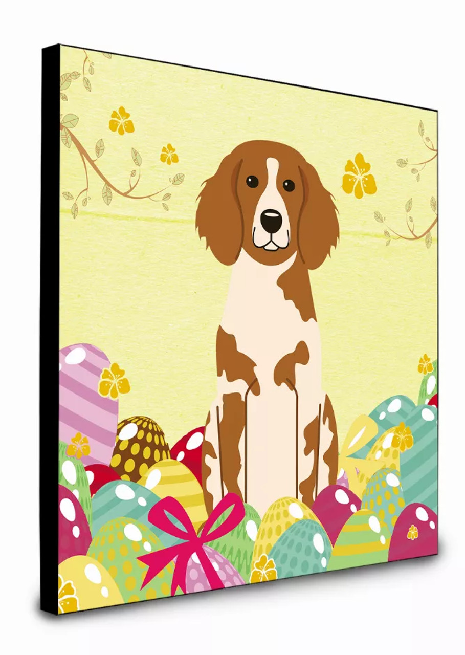 Easter Eggs Dog Artwork Wall Panel - S000213B001695P015087V034